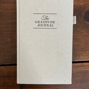 Cream Gratitude Journal
